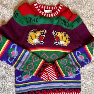 Gucci Tiger ‘Loved’ Sweater